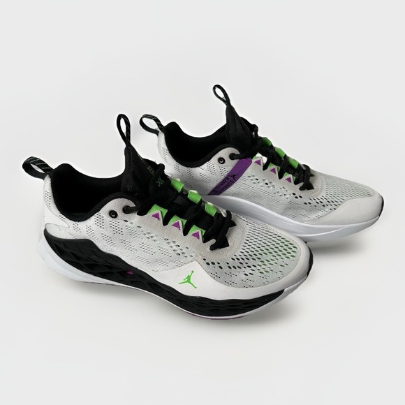 Jordan‎ Zoom Trunner Advance Bel-Air Mens Size 8.5 White Basketball Sneakers